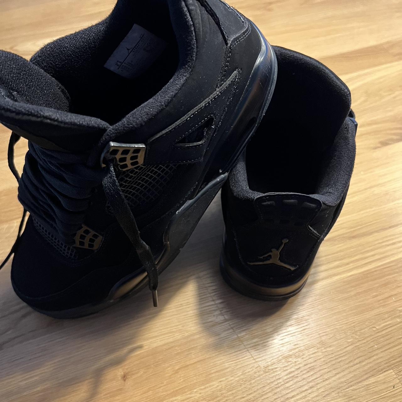 JORDAN 4 BLACK CATS Only worn a few times, still in... - Depop