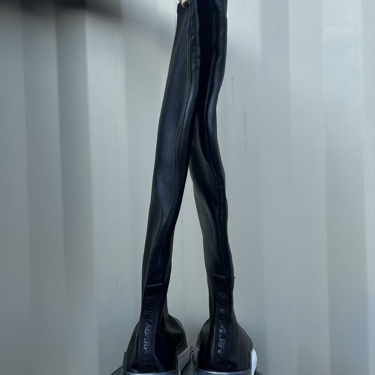 Karl lagerfeld thigh 2025 high boots