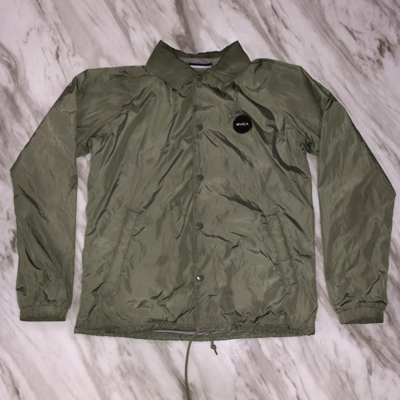 RVCA Army Fatigue Green Windbreaker Men’s