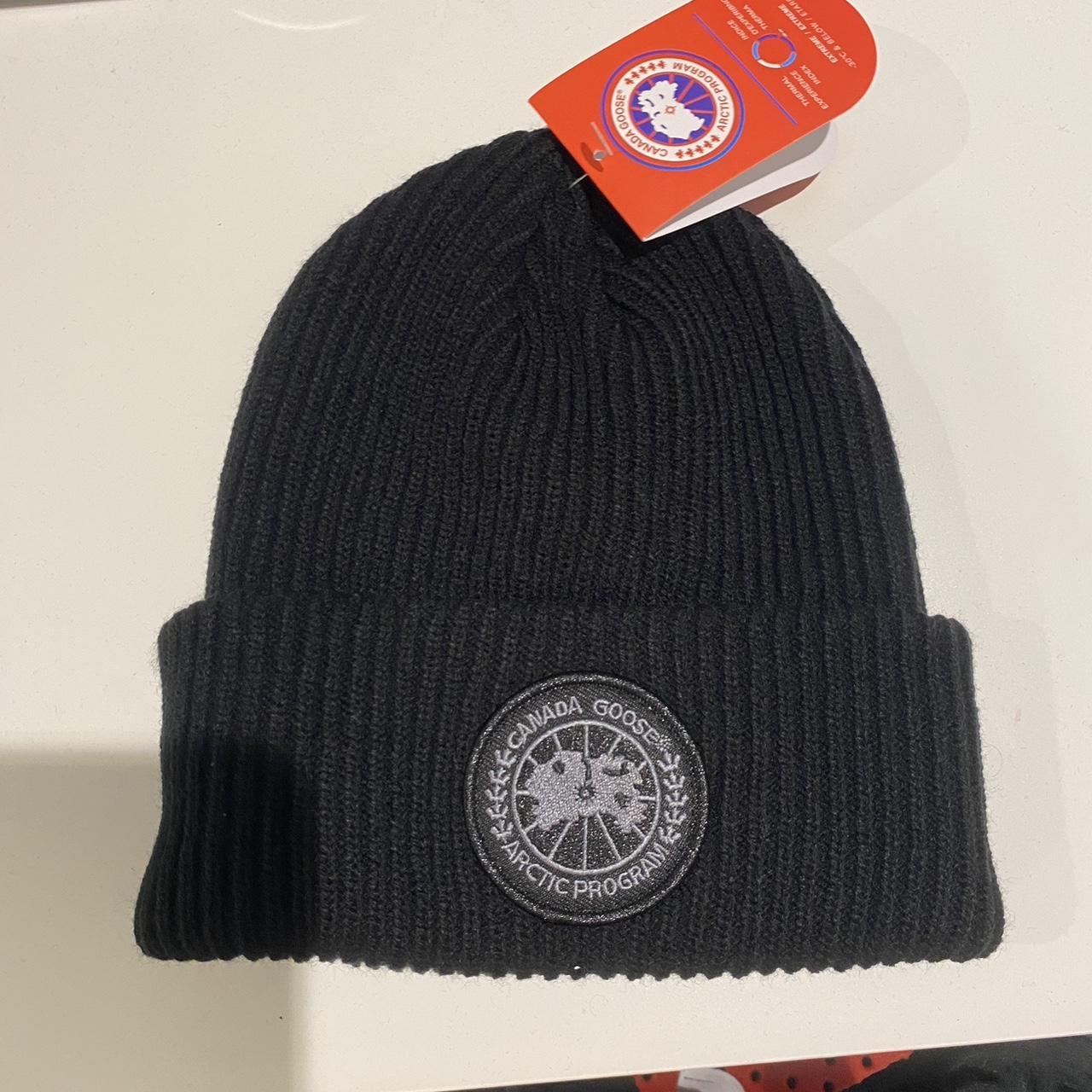 Canada Goose Black Badge Beanie Depop canada-goose-black-badge-beanie-depop
