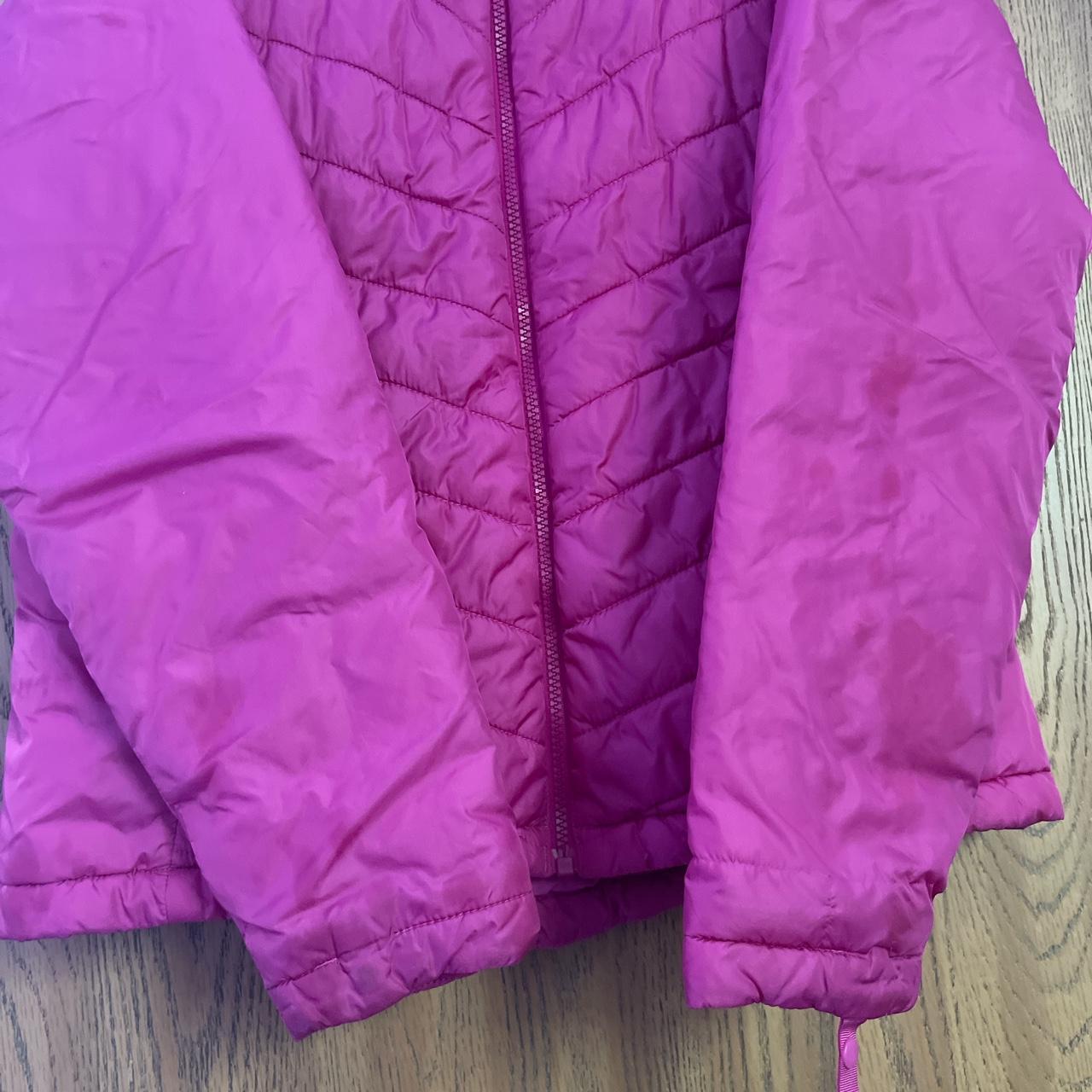 North Face Puffer Jacketcoat Pinkmagenta North Depop 8602