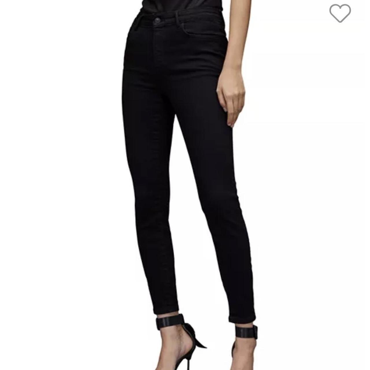 Womens Black High Waisted Jeans