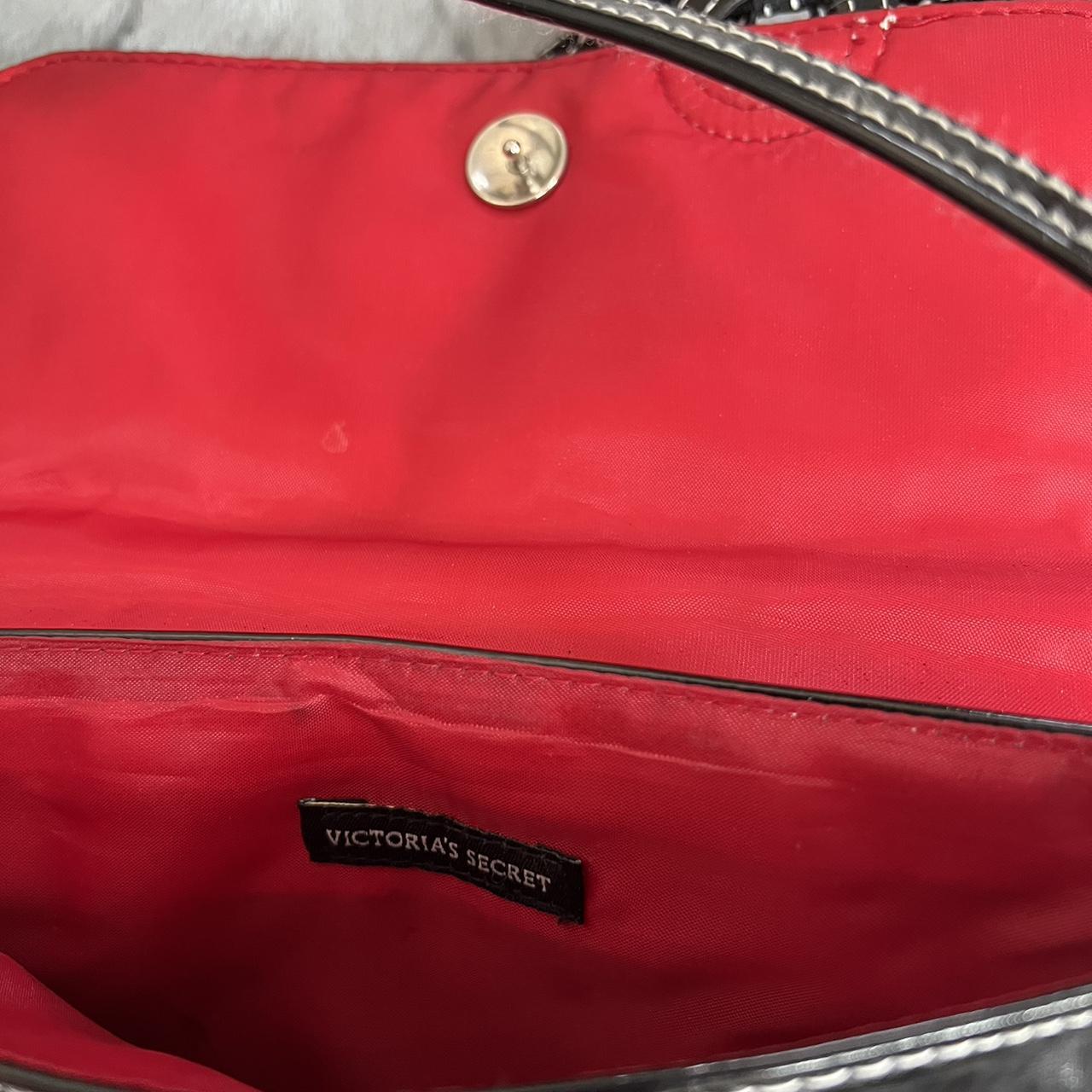 Victoria's Secret travel makeup bag red pink one - Depop