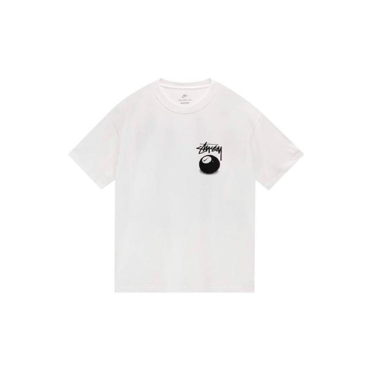 Nike X Stussy 8 Ball Tee “White” Size M in men’s... - Depop