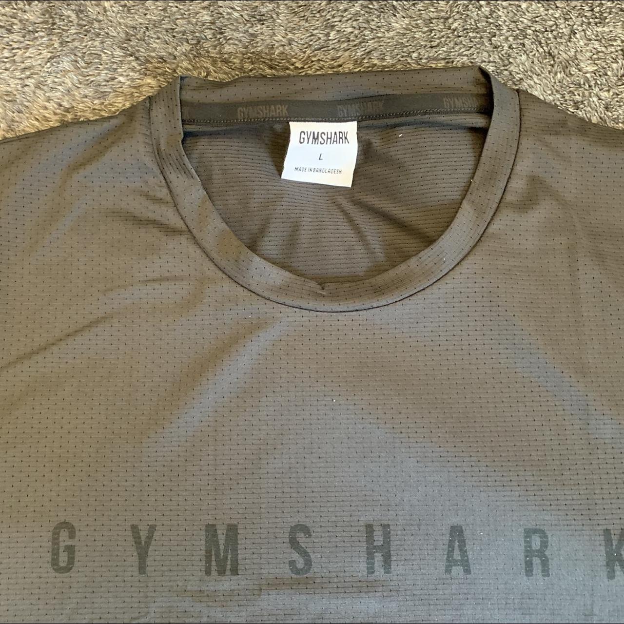 Gymshark Onyx T-shirt - size large Super rare Good - Depop