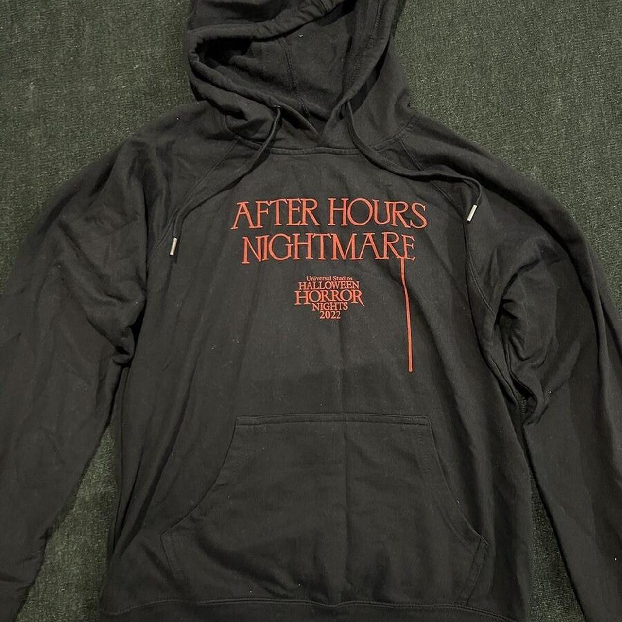 NEW Universal Studios HHN Halloween Horror Nights 2022 The Weeknd store Hoodie