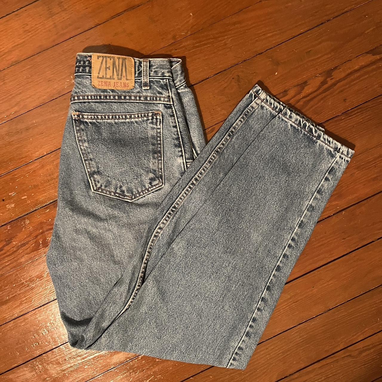 Vintage Zena jeans Tag says size 12 but fit around an 8 - Depop