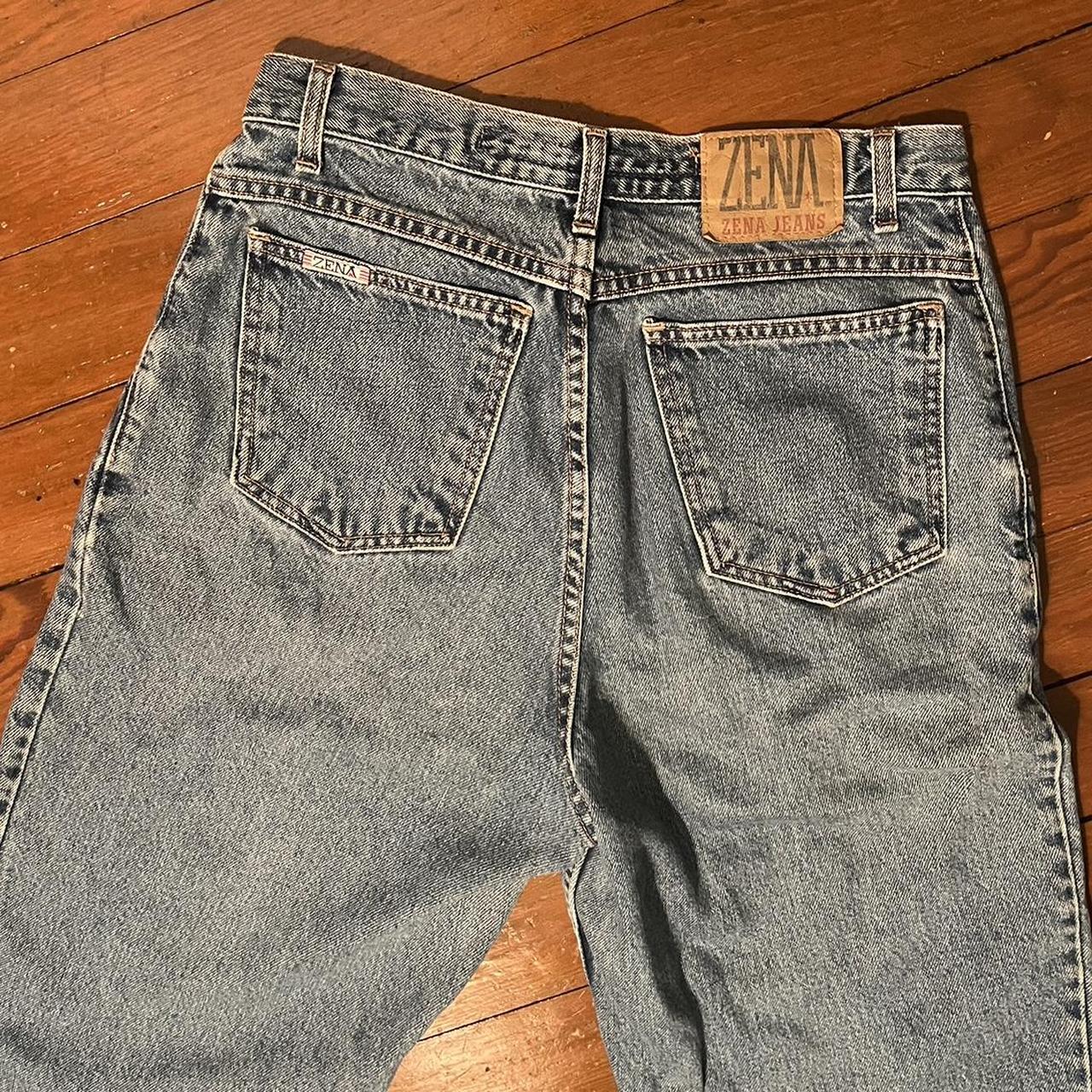 Vintage Zena jeans Tag says size 12 but fit around an 8 - Depop