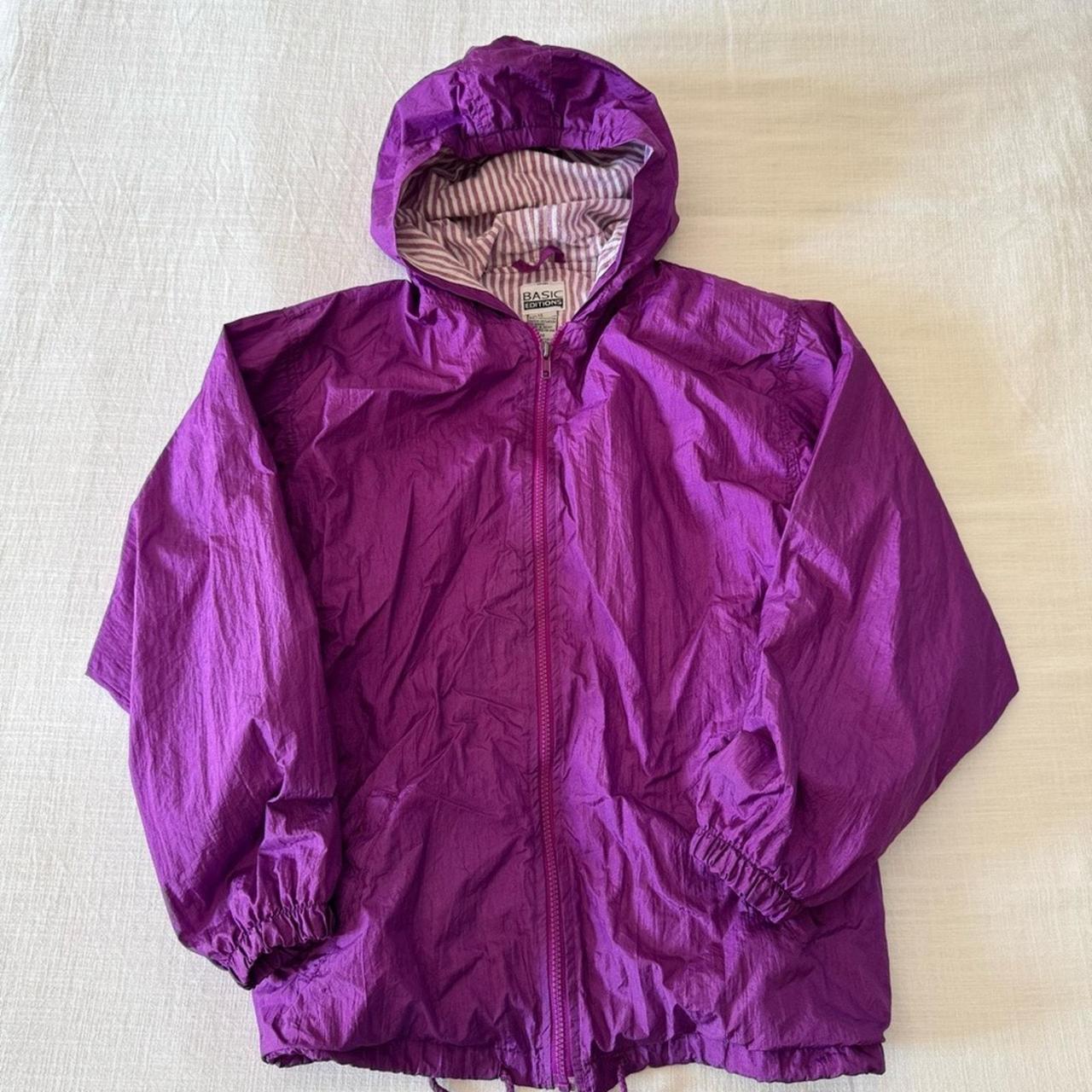 Basic Editions Women's Jacket - Purple - M – Basi… - image 3