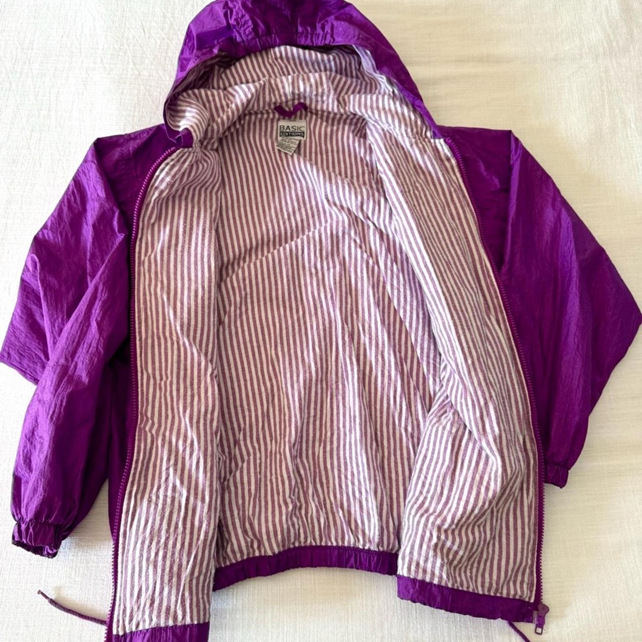 Basic Editions Women's Jacket - Purple - M – Basi… - image 4