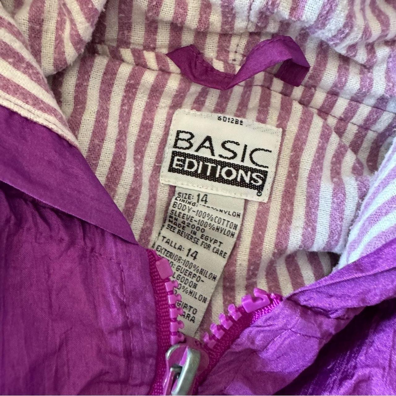 Basic Editions Women's Jacket - Purple - M – Basi… - image 5