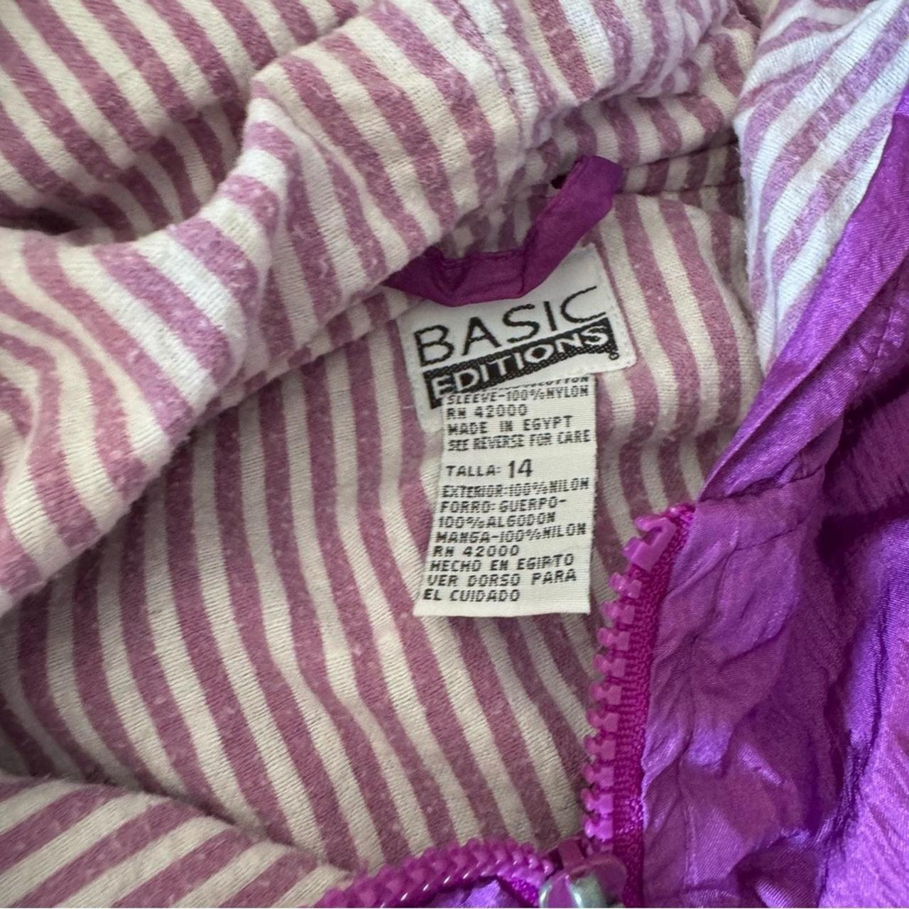 Basic Editions Women's Jacket - Purple - M – Basi… - image 7