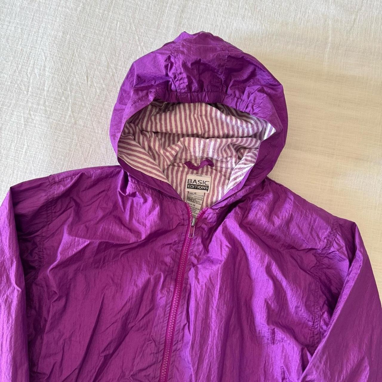 Basic Editions Women's Jacket - Purple - M – Basi… - image 6