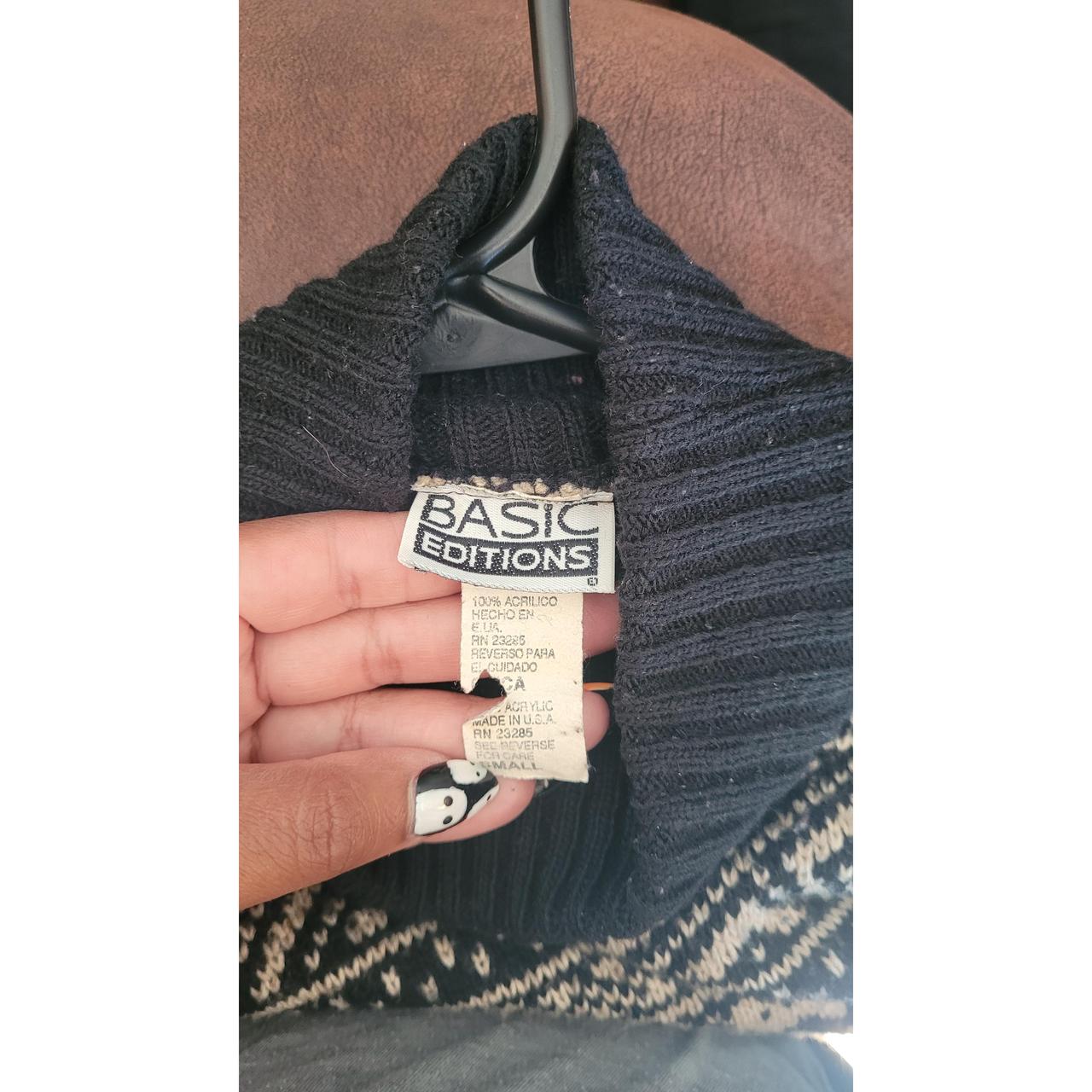 Basic Editions Women's Sweater - White - S – Basi… - image 4