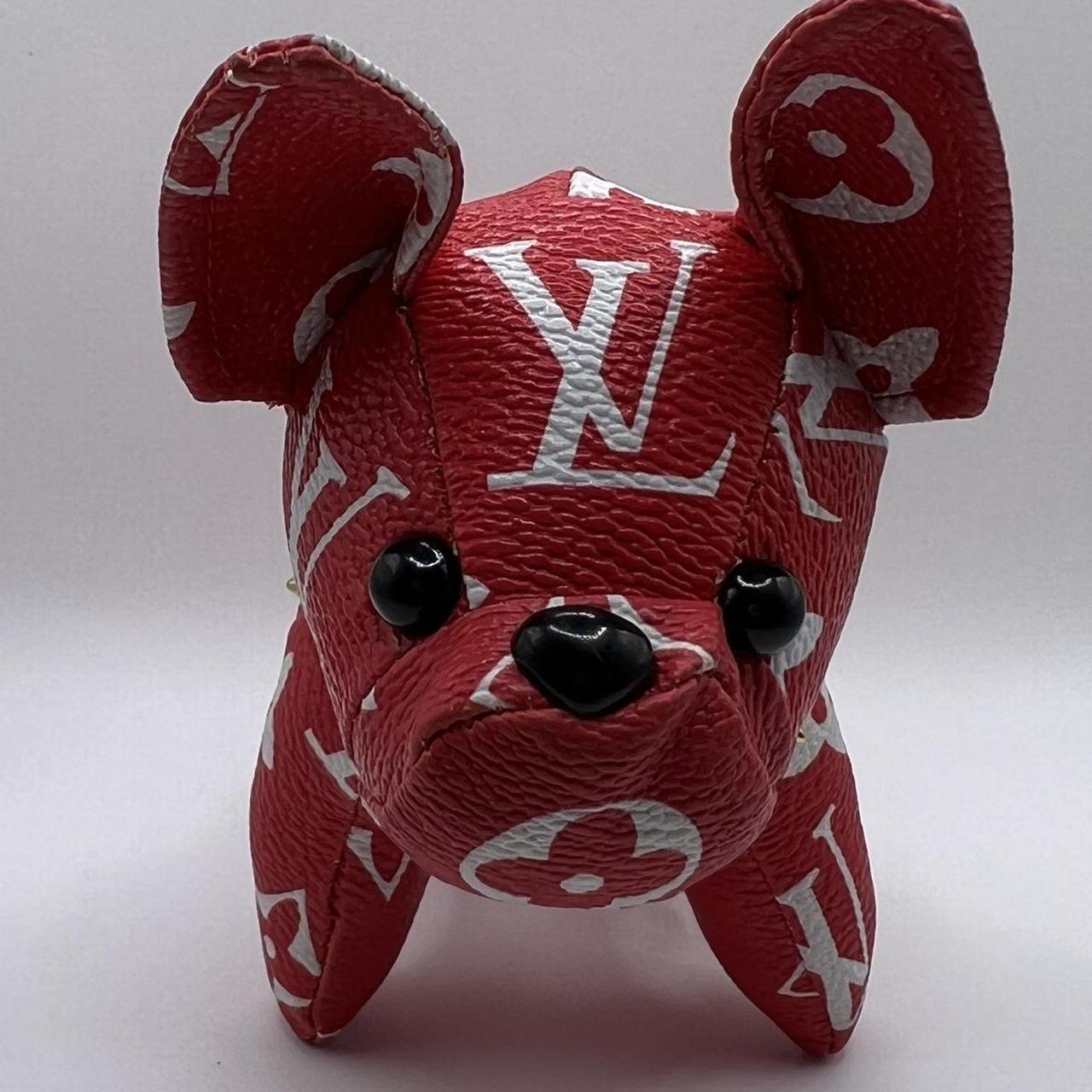 Lv puppy keychain Depop
