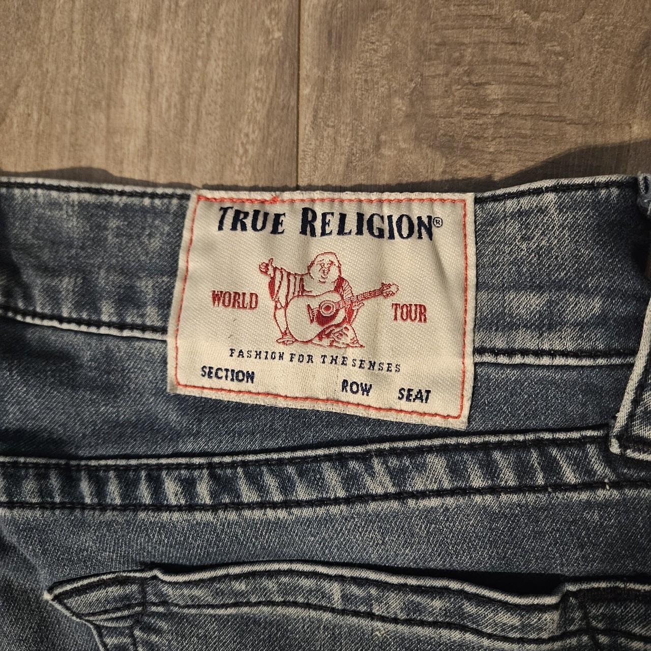 True Relgion Rocco Jeans Size 34 #sematary... - Depop