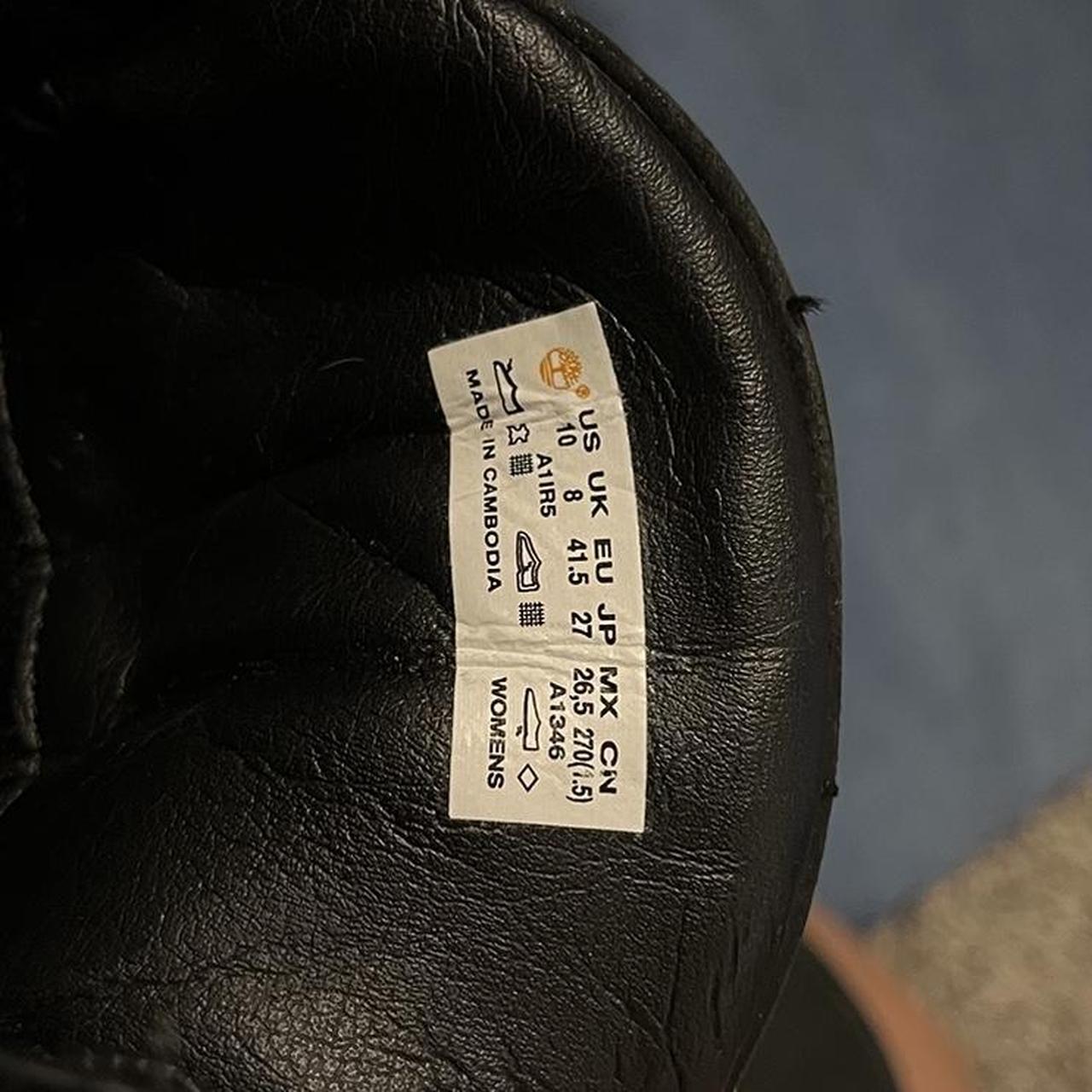 timberland sneaker boots black