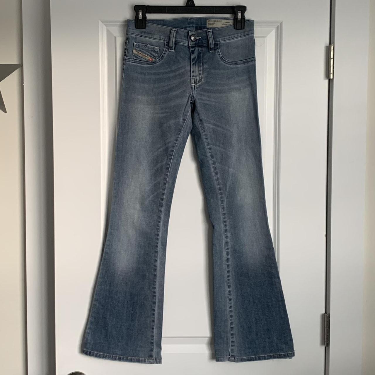 VINTAGE Diesel Super-Slim Flared Jeans Super cute... - Depop