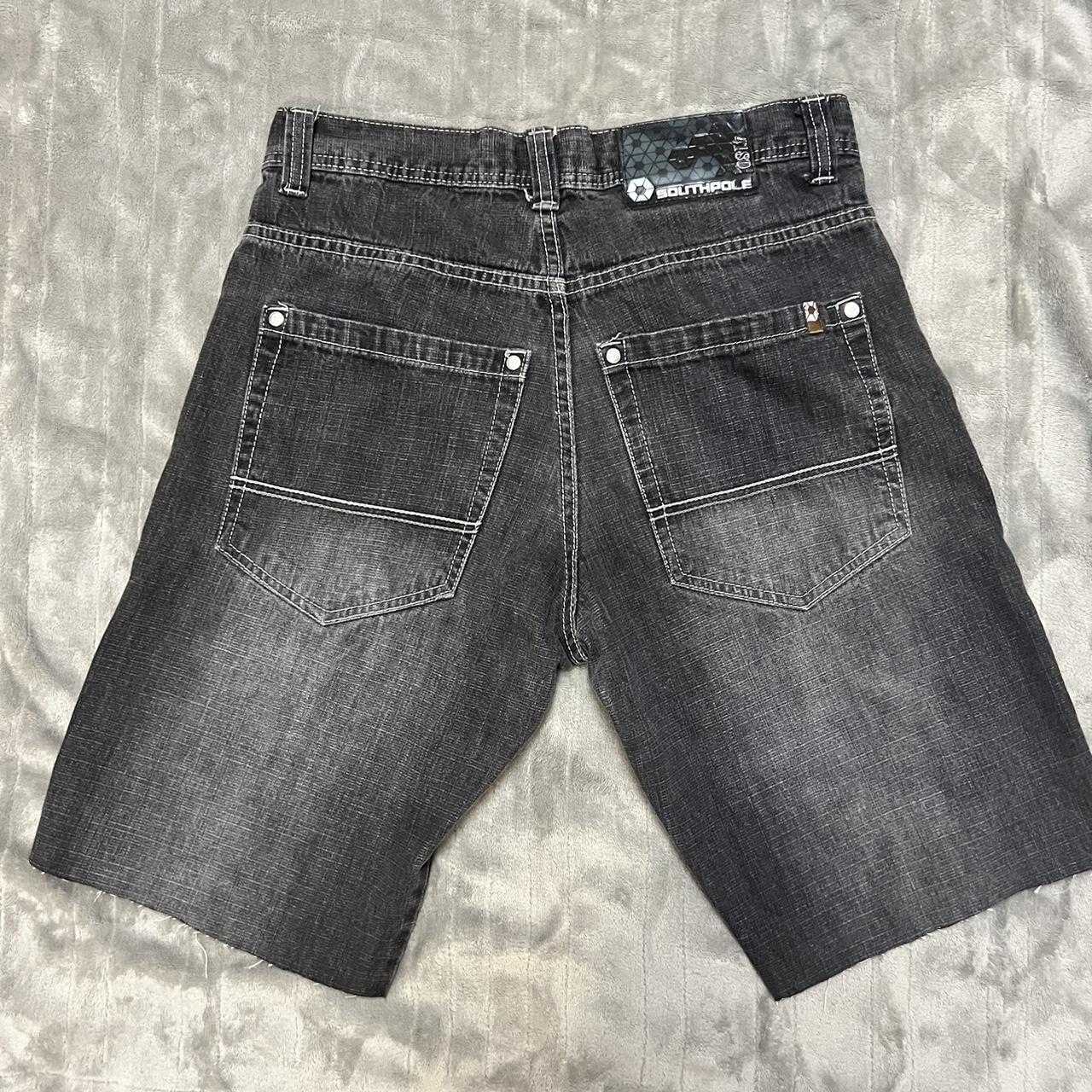 Southpole Baggy y2k Faded Skater Jorts Awesome jorts... - Depop