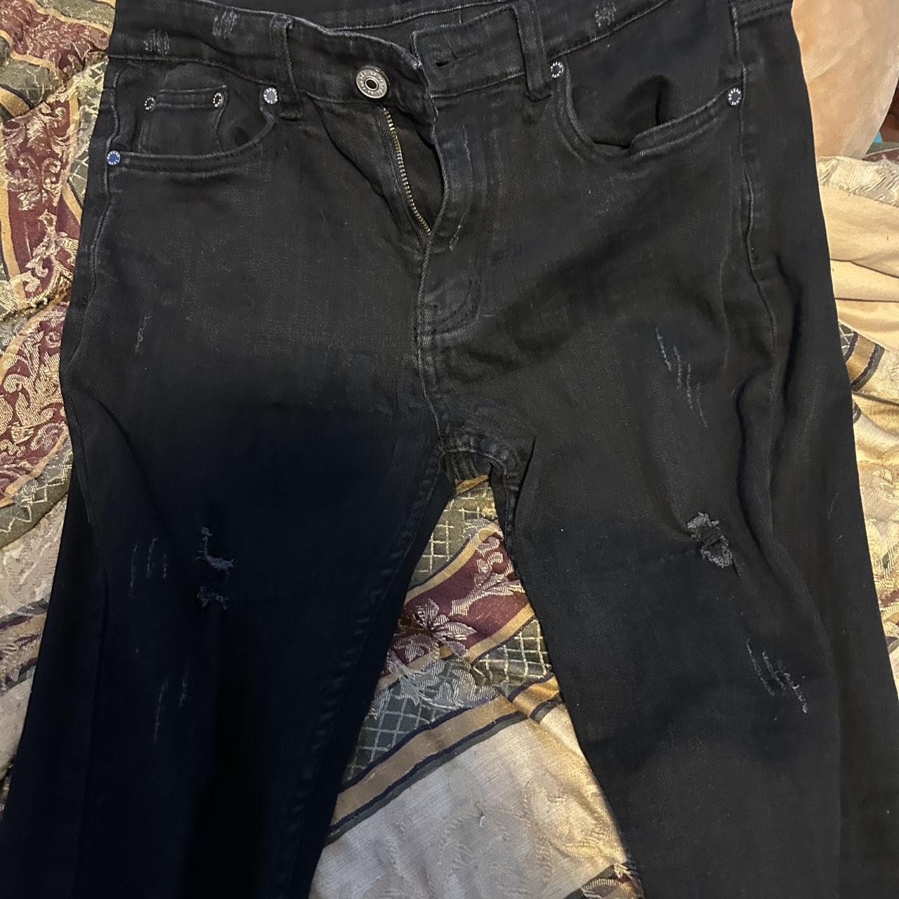 Men's Jeans - Black - 32" – Black serenade jeans … - image 3