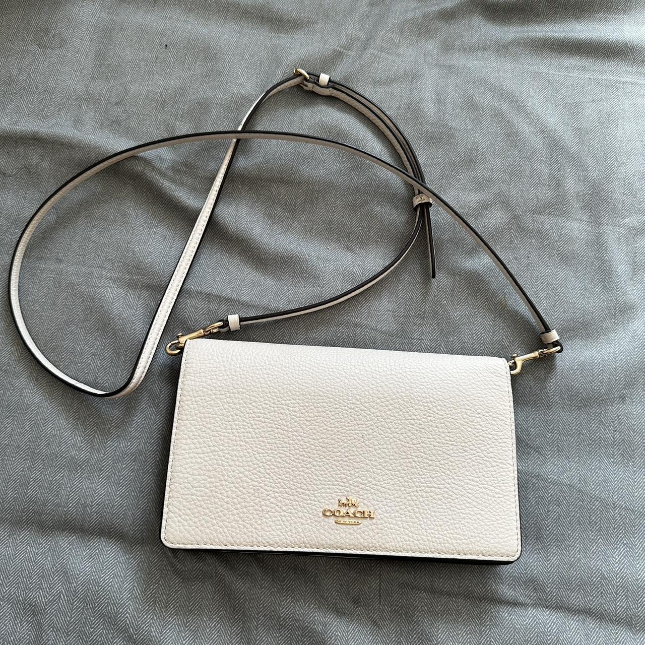 White Coach purse 👜 barely used it. Its like brand... - Depop