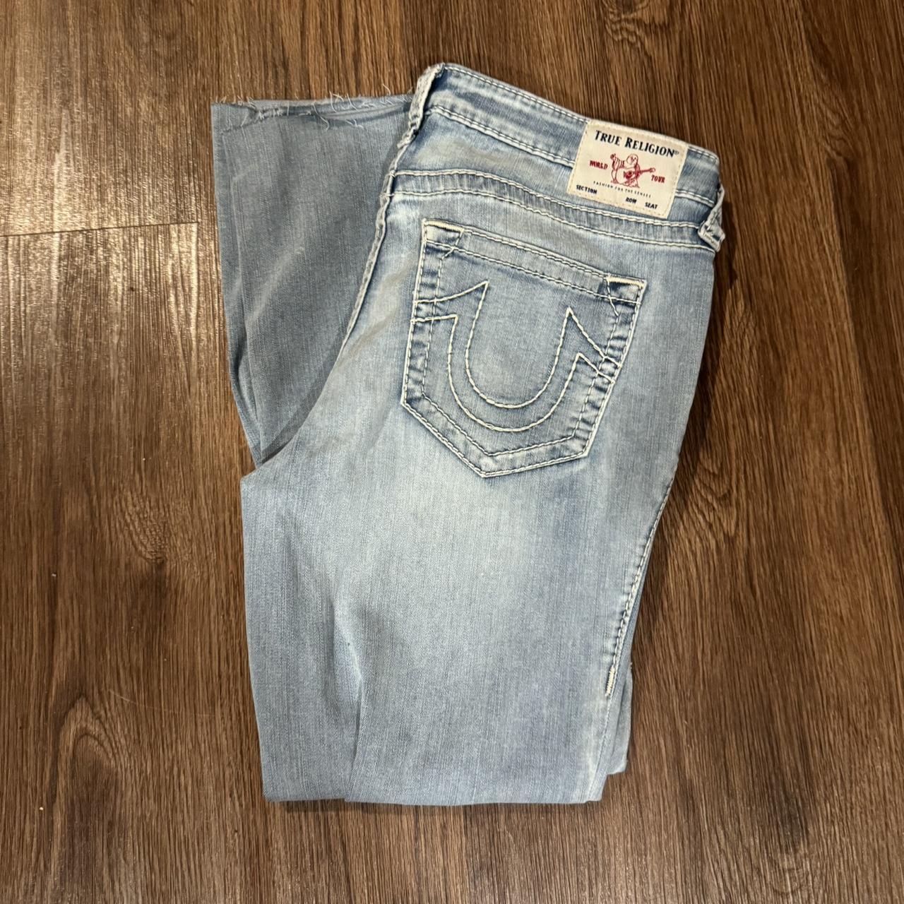 White outlet True Religion jeans