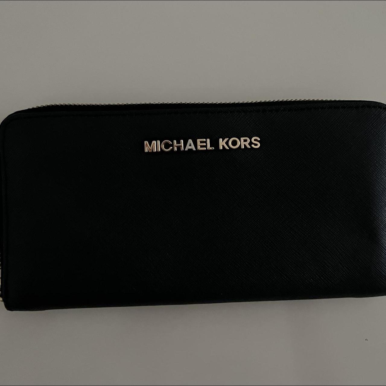 Michael Kors small black wallet #michaelkors - Depop