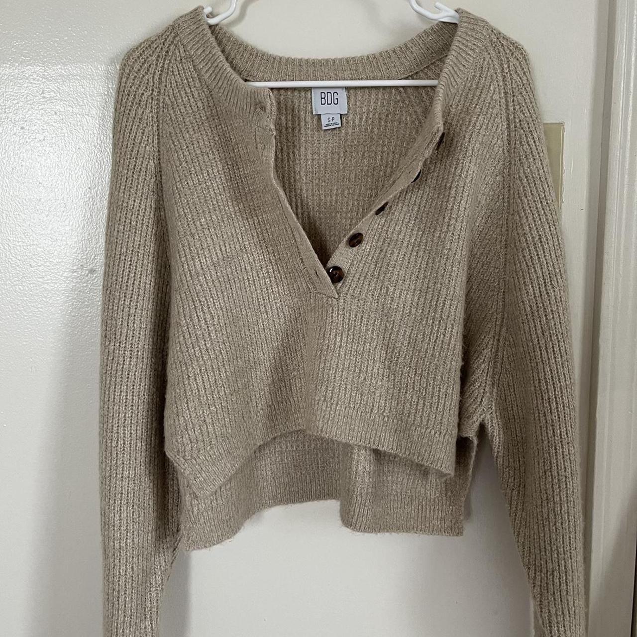 urban outfitters BDG chunky sweater. only worn once,... - Depop