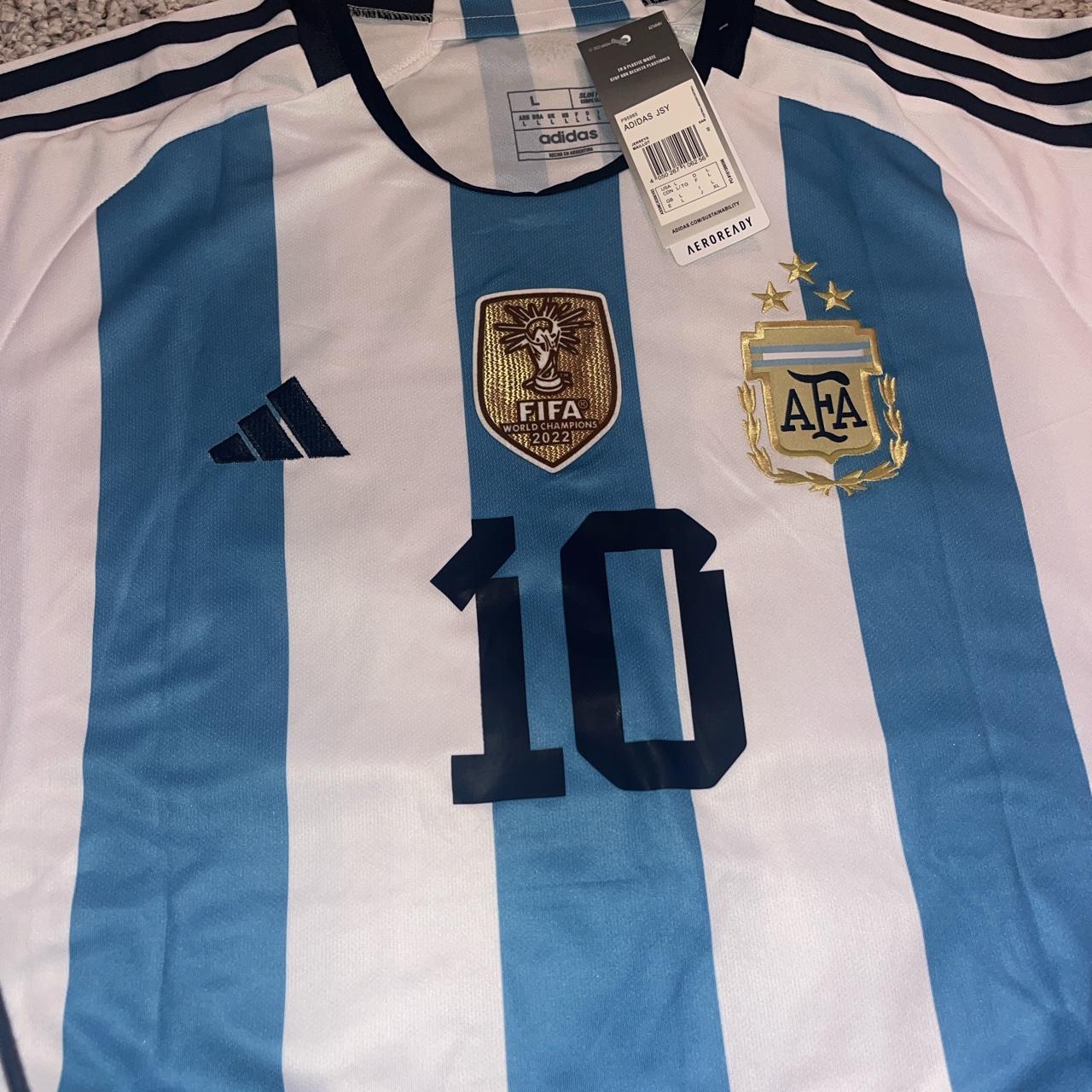 messi argentina jersey XL adidas soccer #soccer - Depop