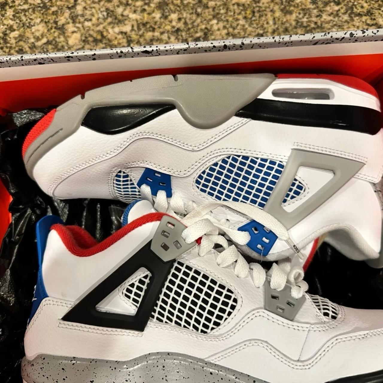 size 9 men's nike air jordan iv shoes