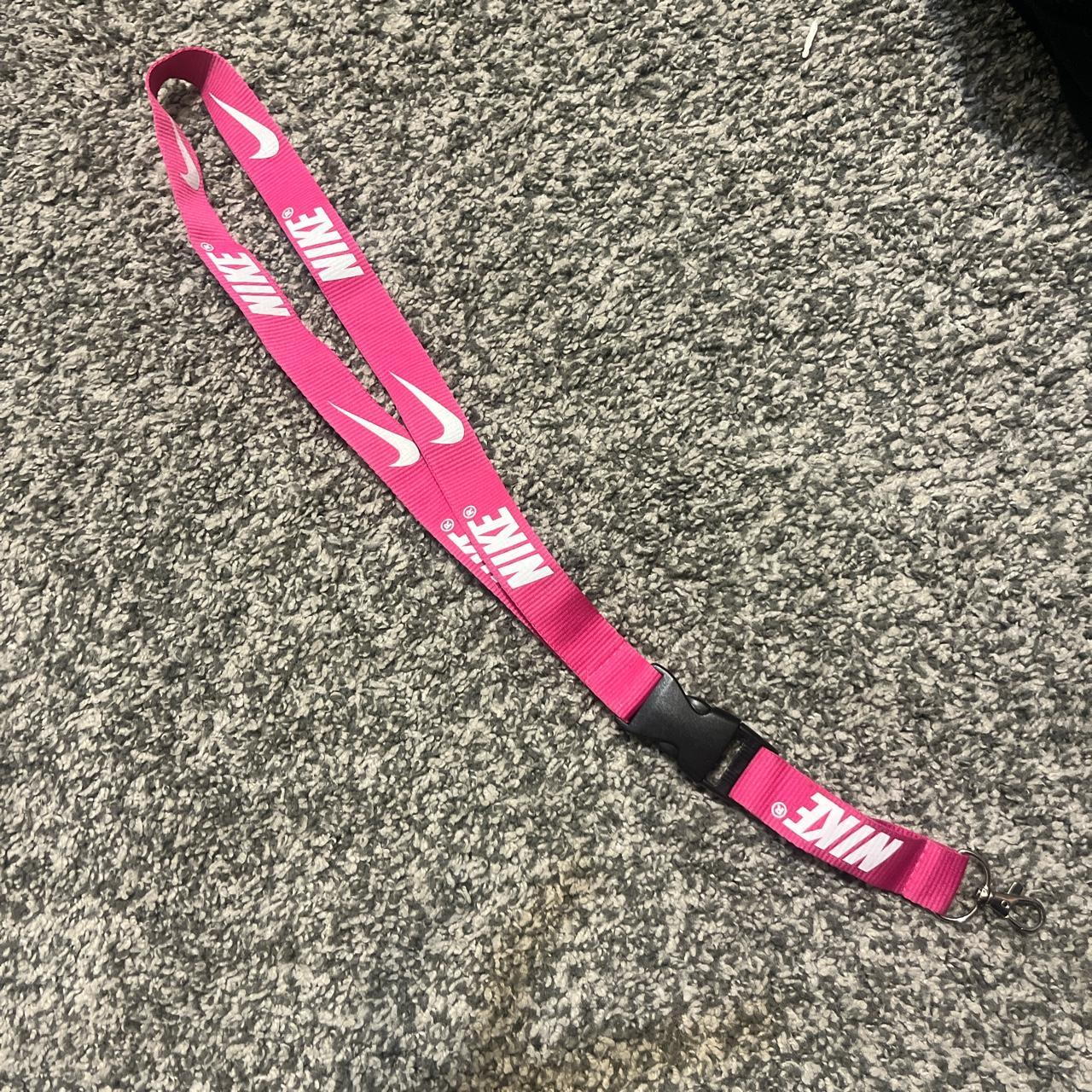 pink nike lanyard