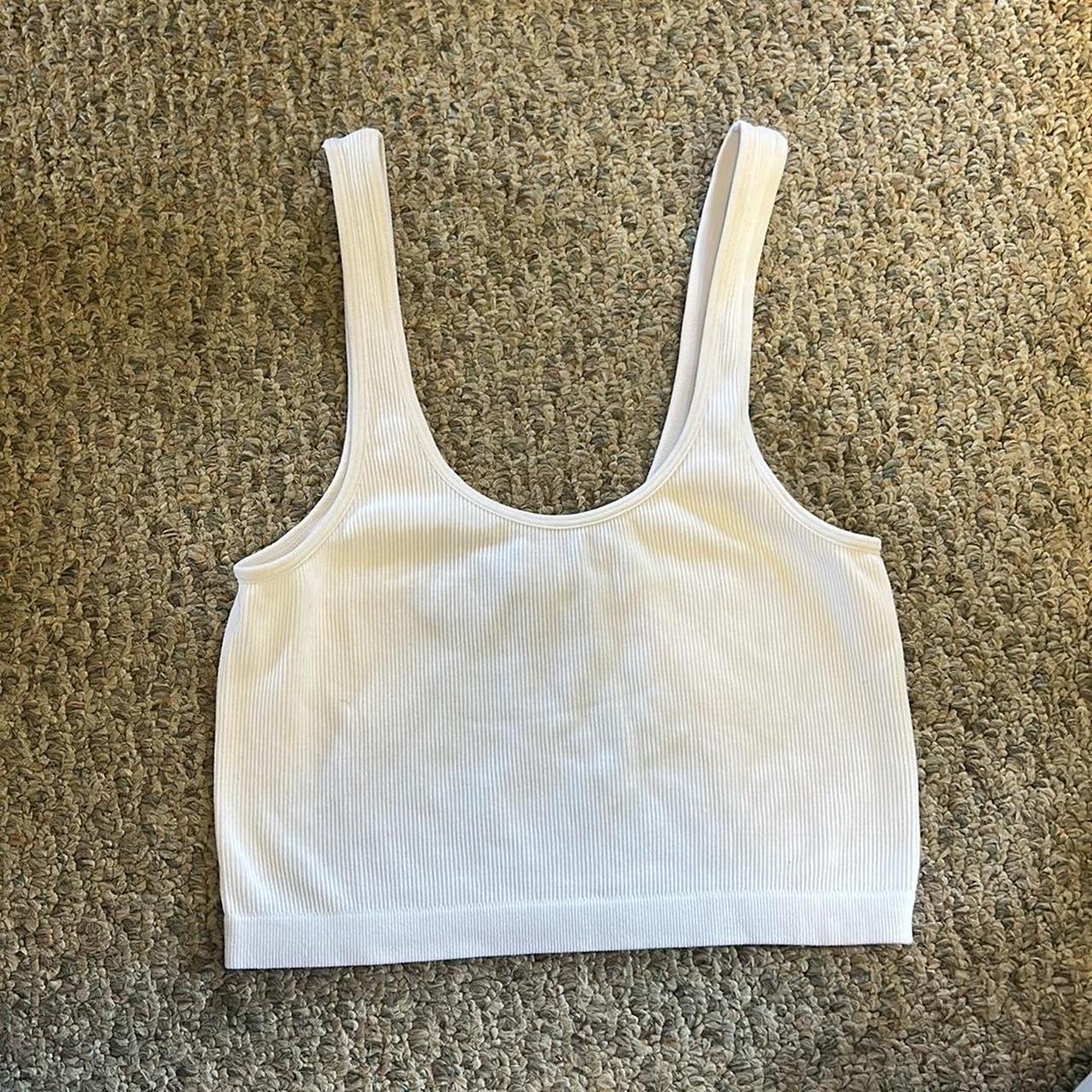 【yo BIOTOP】cropped bare bra top White 0 yo BIOTOP】cropped bare bra top White 0 BIOTOP(ビオトープ