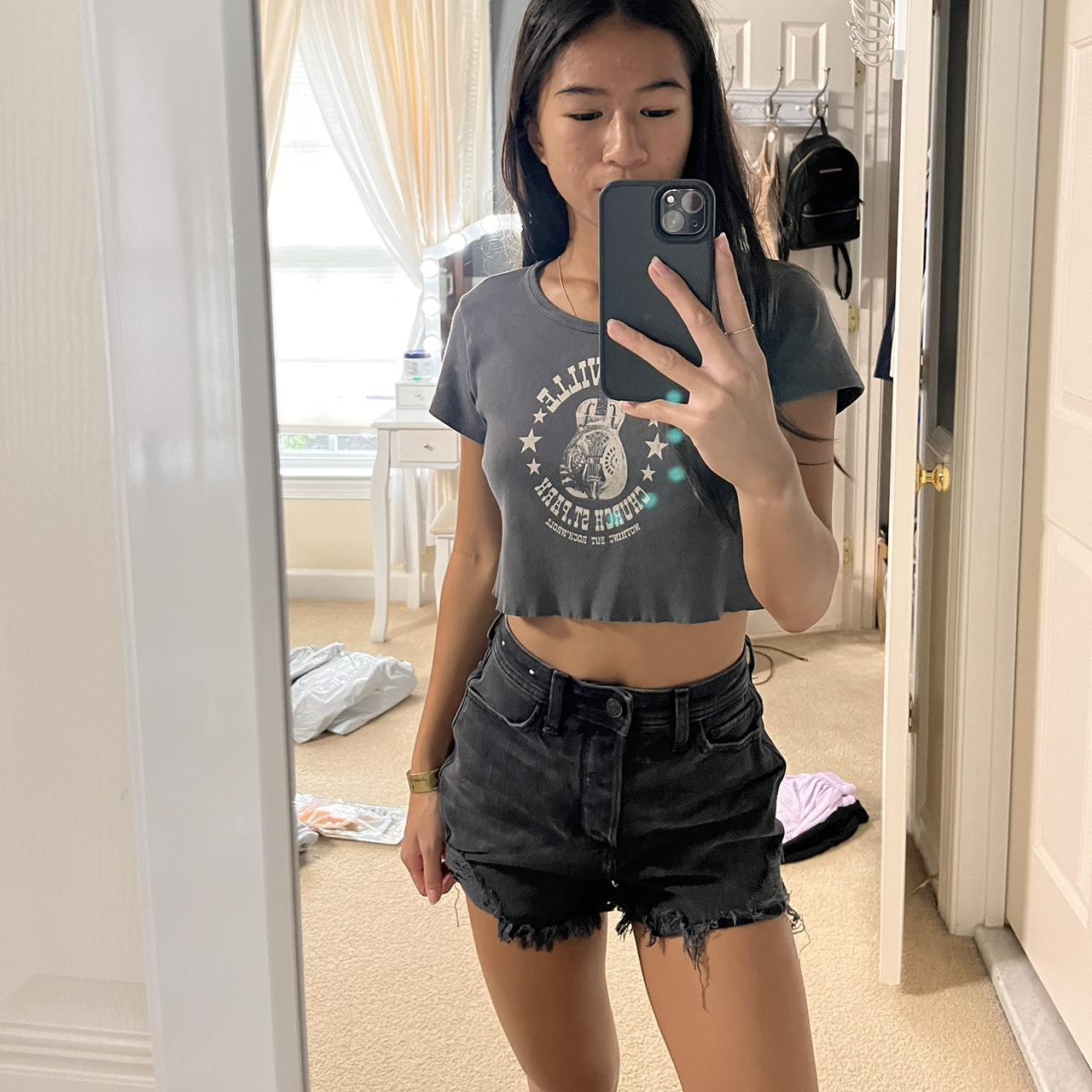 Ladies Shorts Hollister Curvy Mom Shorts Hollister Women's Curvy