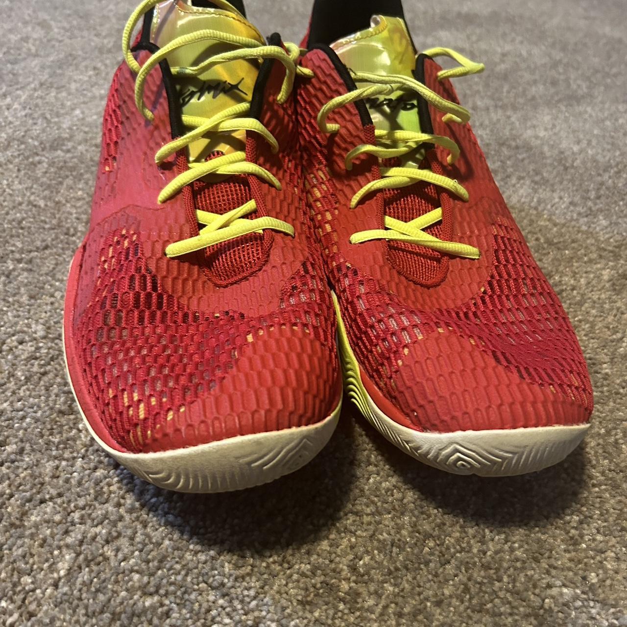 Red UAA circuit shoes Under Armour anatomix Good... Depop