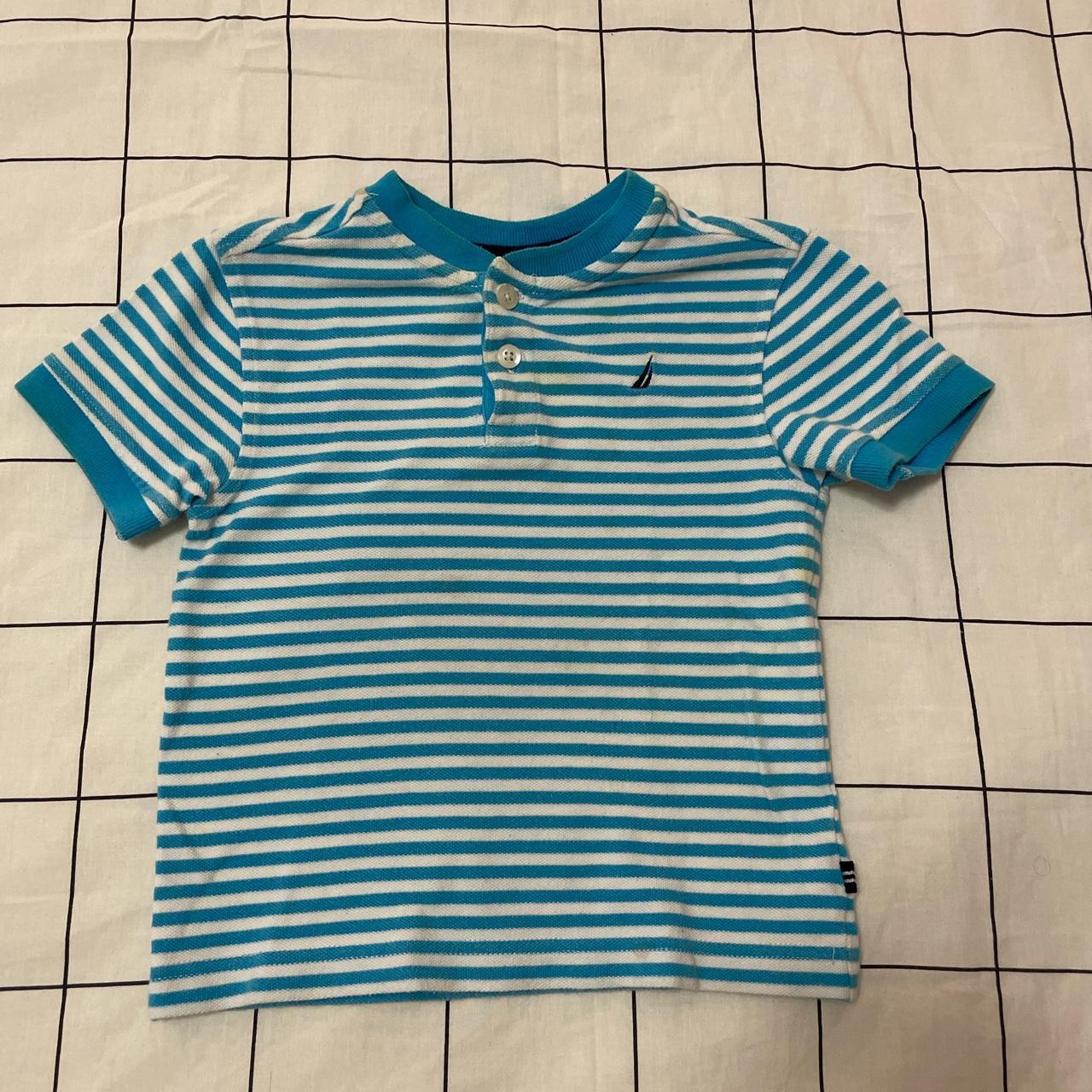 Náutica Polo Shirt Toddler Boy Size 4T Depop