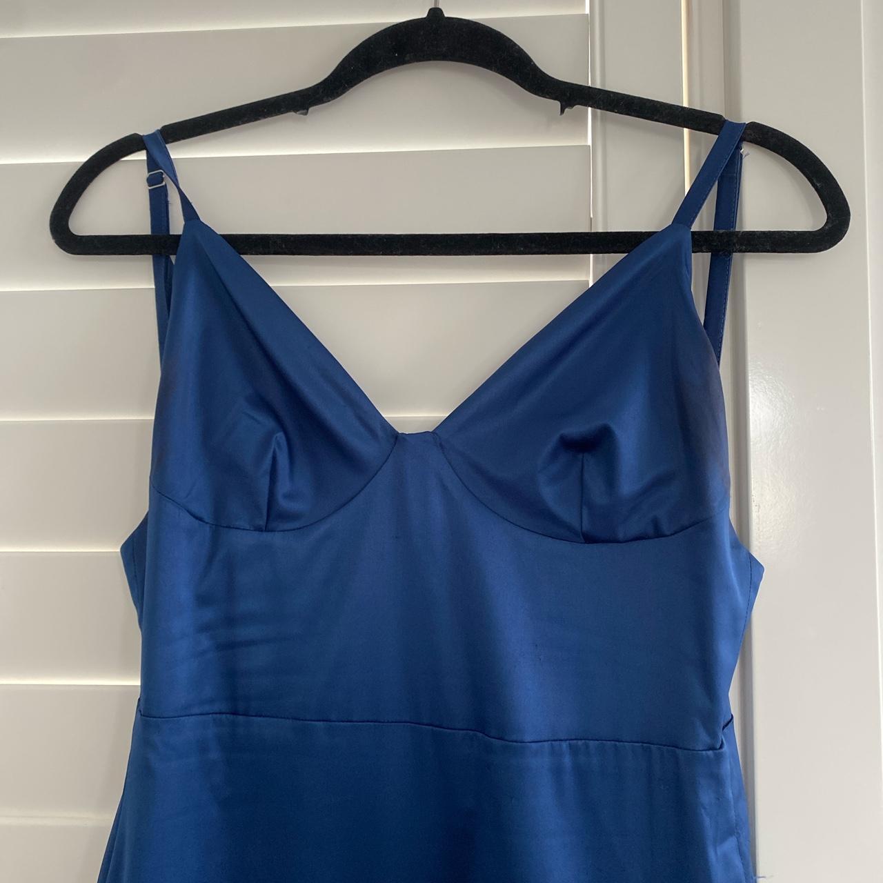 Beginning Boutique freesia formal dress navy size... Depop