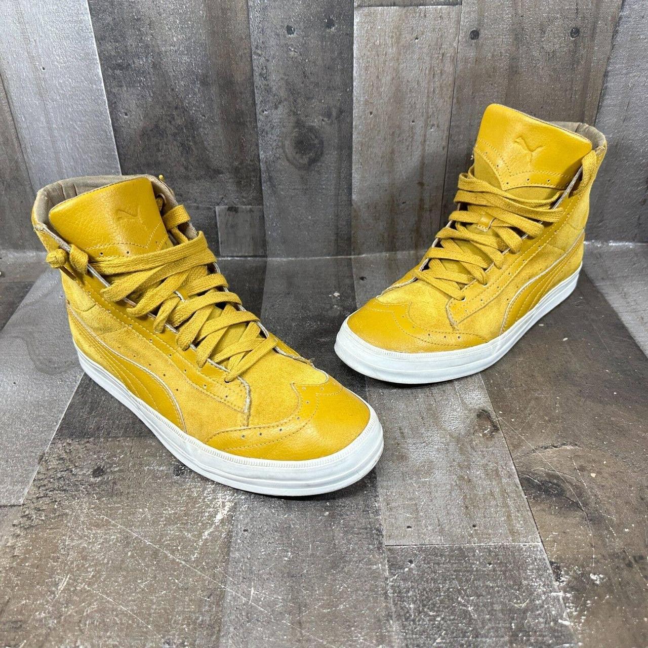 Fashion gold hi pumas