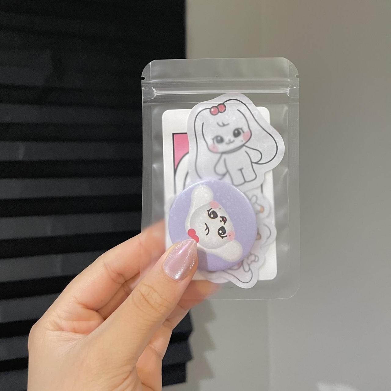 MINIVE IVE WONYOUNG BIAS PACK 🧸💜 Bias pack... - Depop