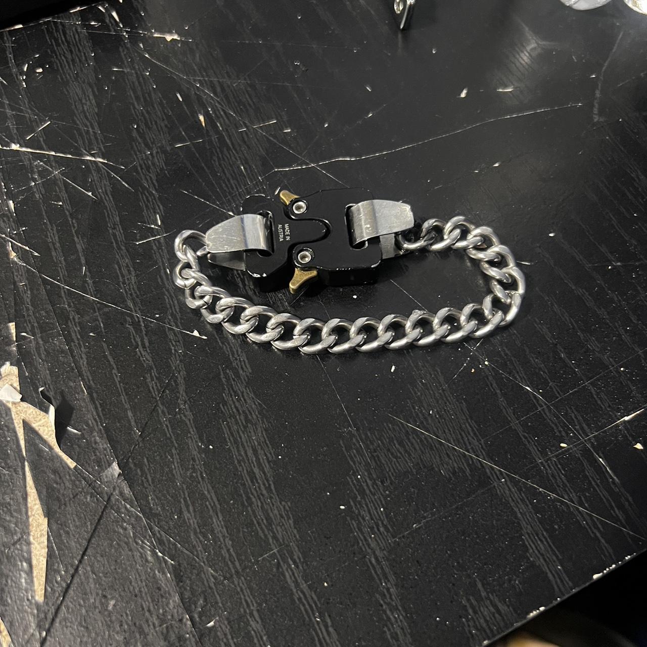 1017 Alyx 9sm Transparent/Clear Chain Bracelet - Depop