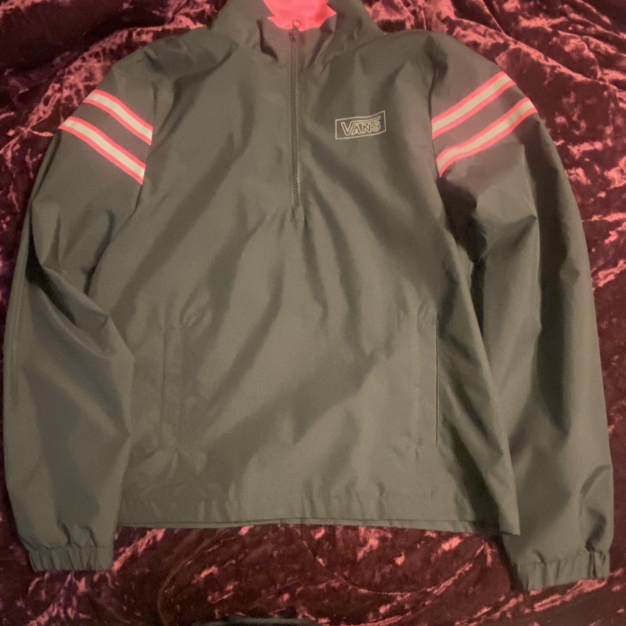 Vans windbreaker deals mens Pink