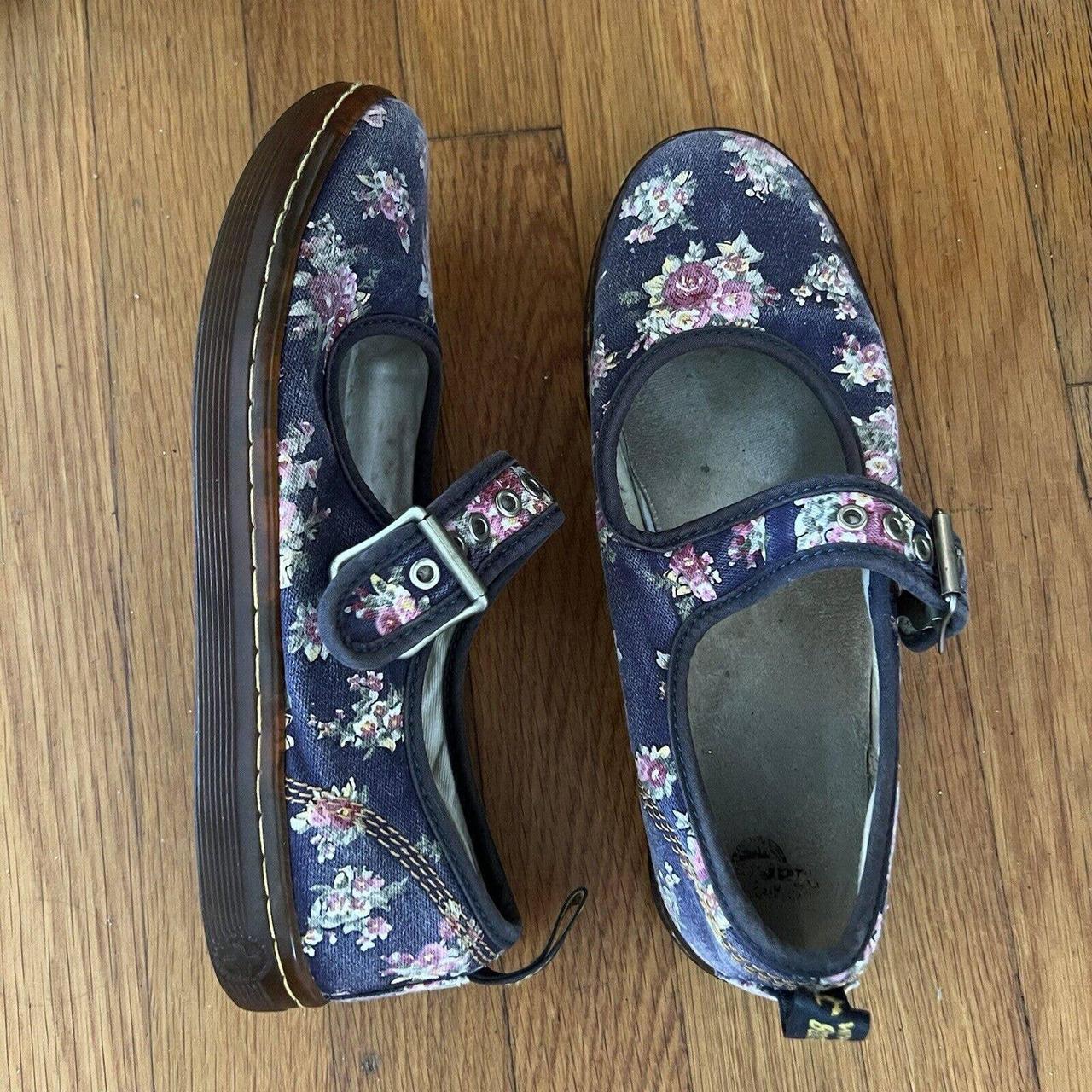 floral mary jane doc martens