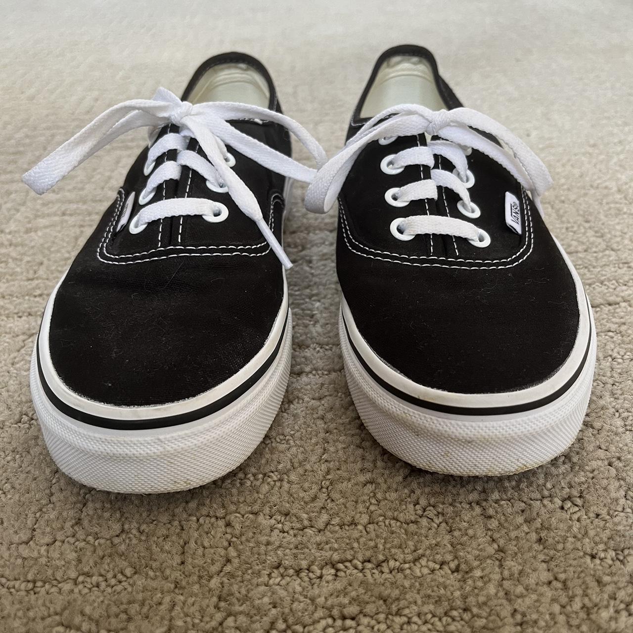 Vans classic authentic on sale black