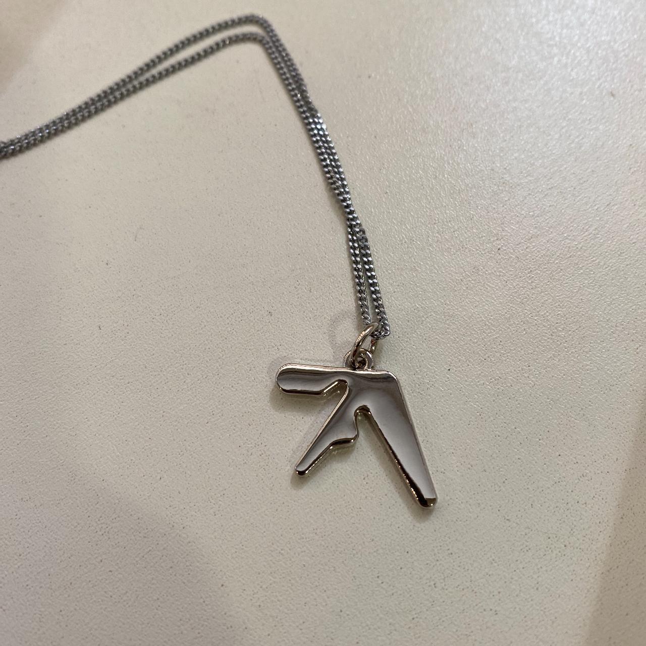 Aphex Twin Necklace Stainless Steel 23 in (60cm)... Depop