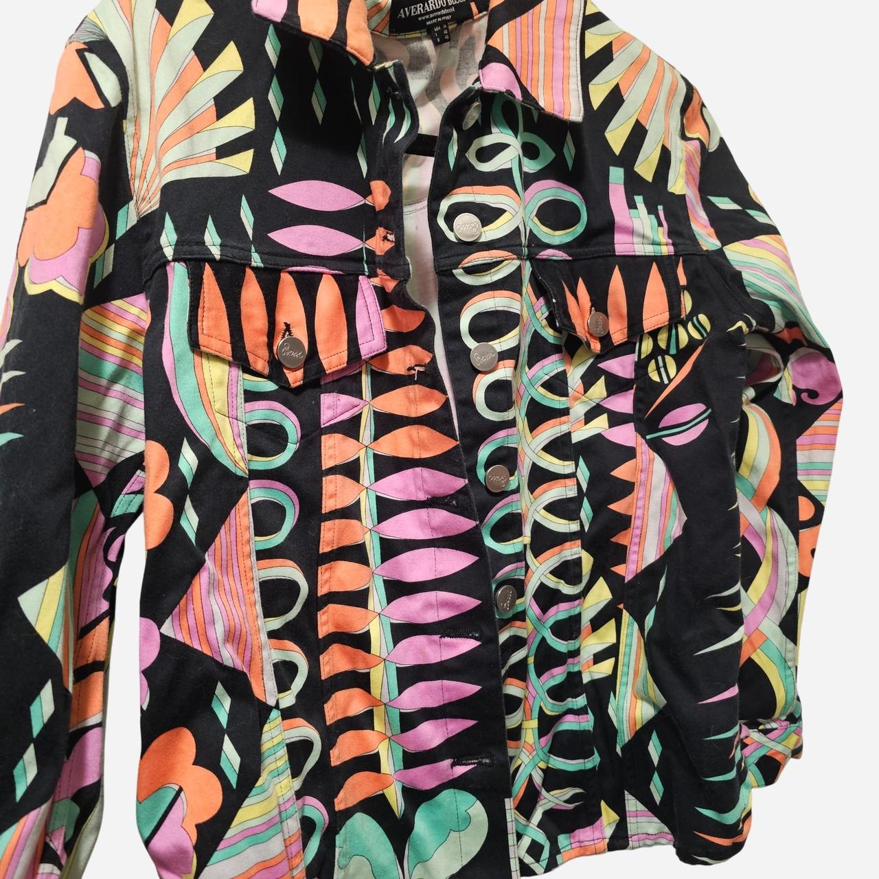 Averardo Bessi Women's Jacket - Multi/Black - 14 … - image 2