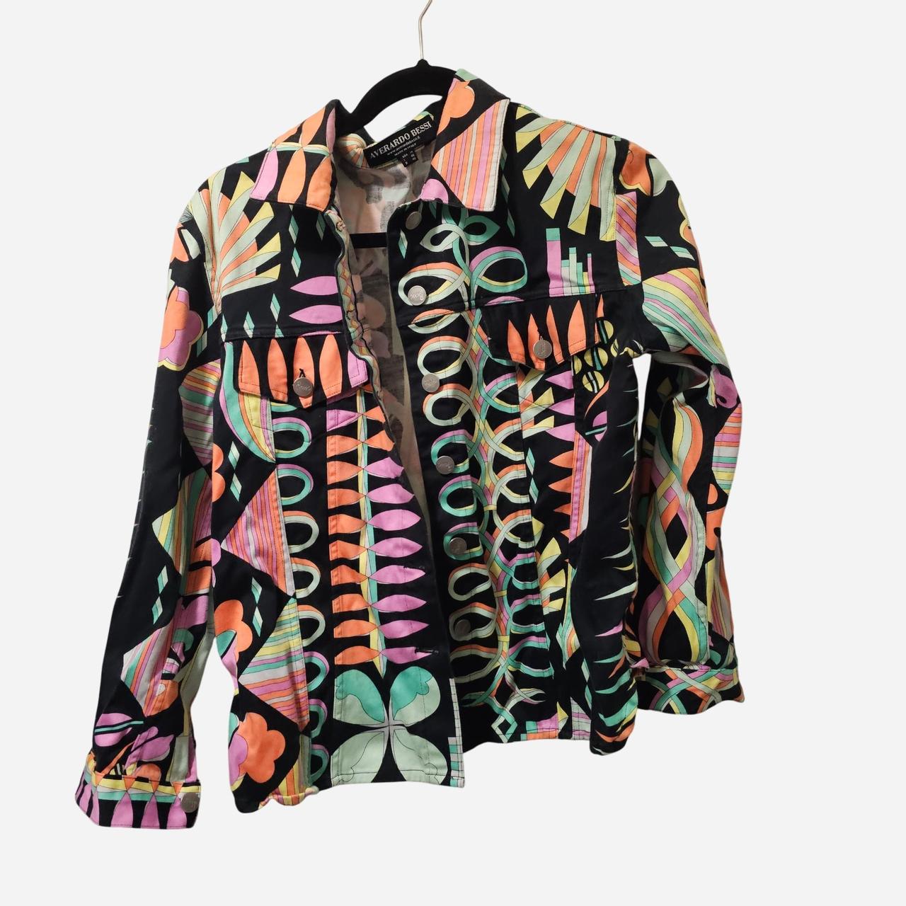 Averardo Bessi Women's Jacket - Multi/Black - 14 … - image 1