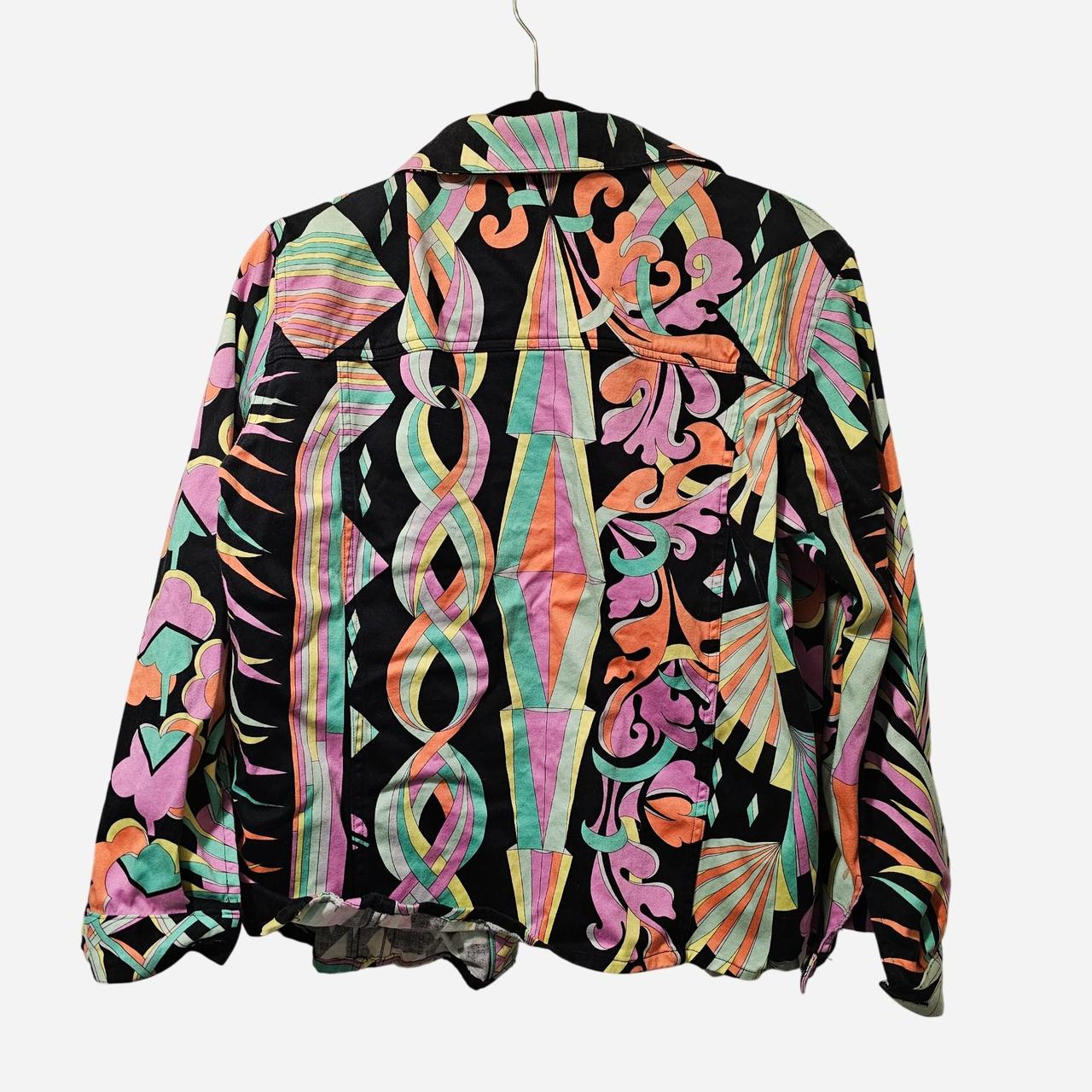 Averardo Bessi Women's Jacket - Multi/Black - 14 … - image 4