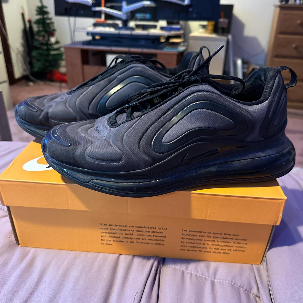 RARE Triple Black Nike 720s Depop