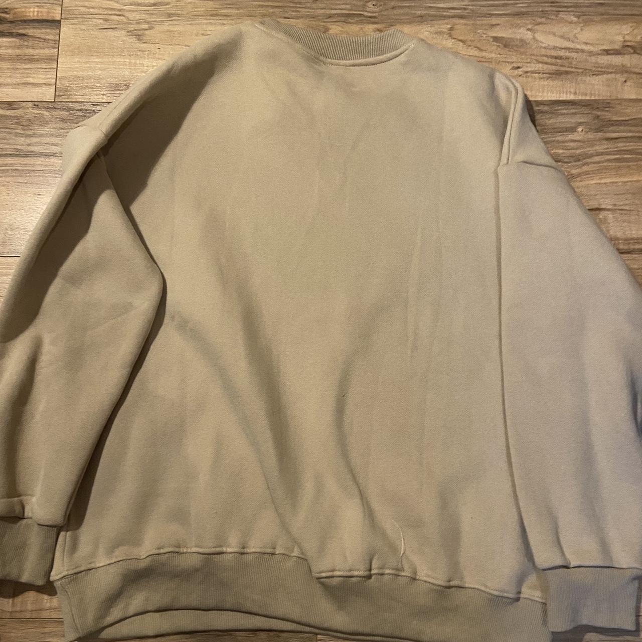tan nike sweater