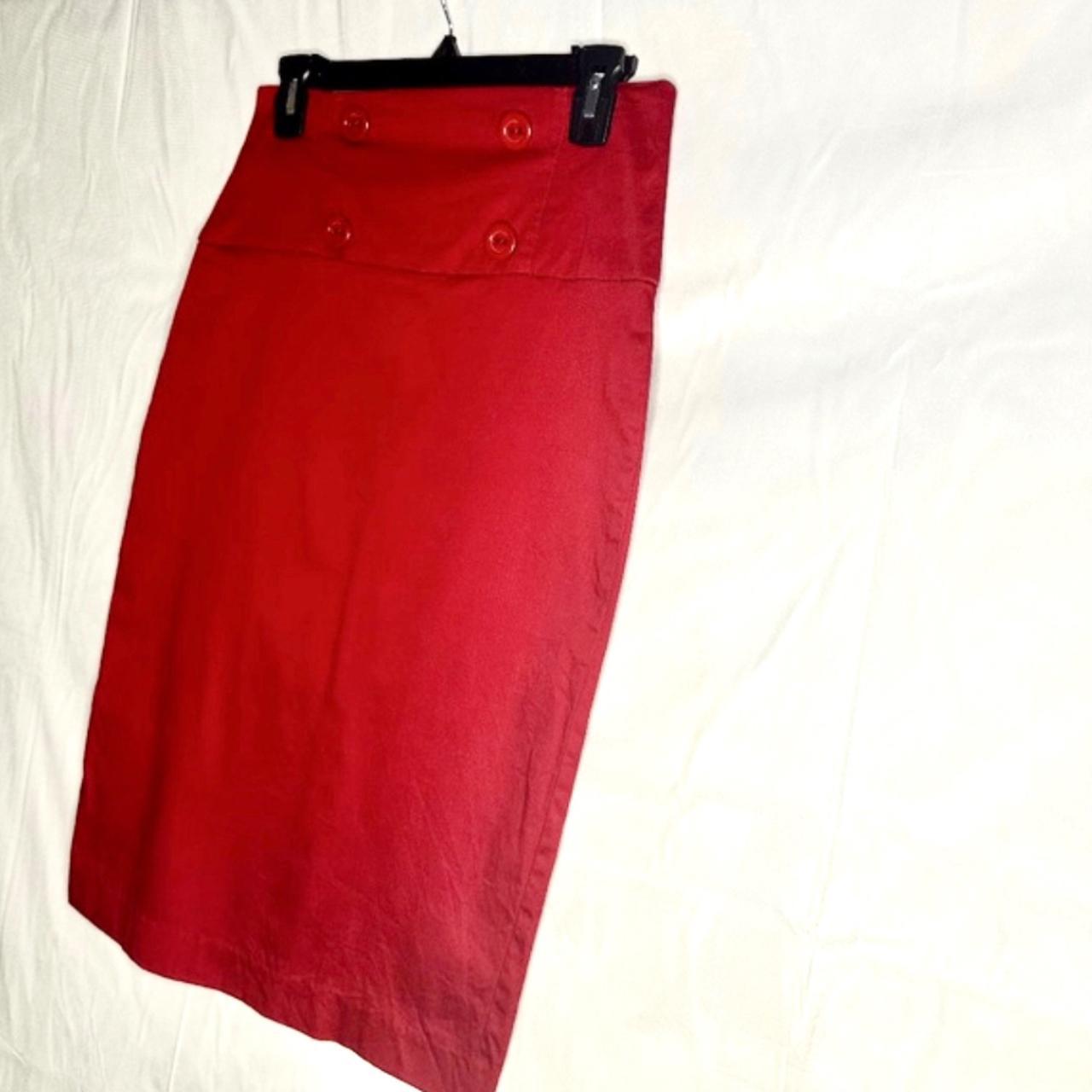 Closet London Women's Red Skirt (3)