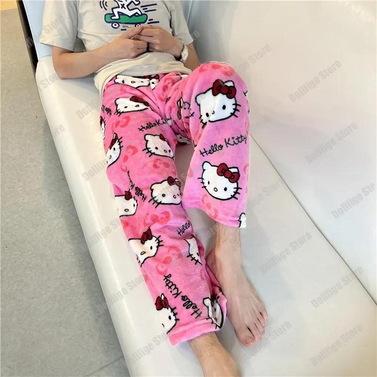 Hello Kitty Pajama Pants!! They're very... - Depop